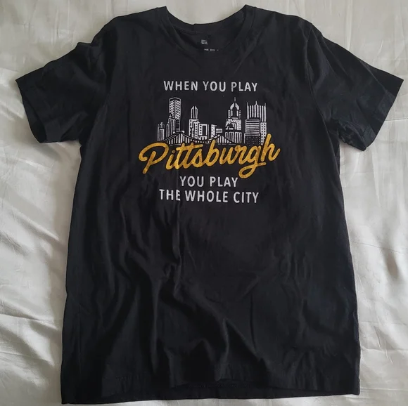 Steel City Brand Tee, Unisex Size L - Picture 3 of 3